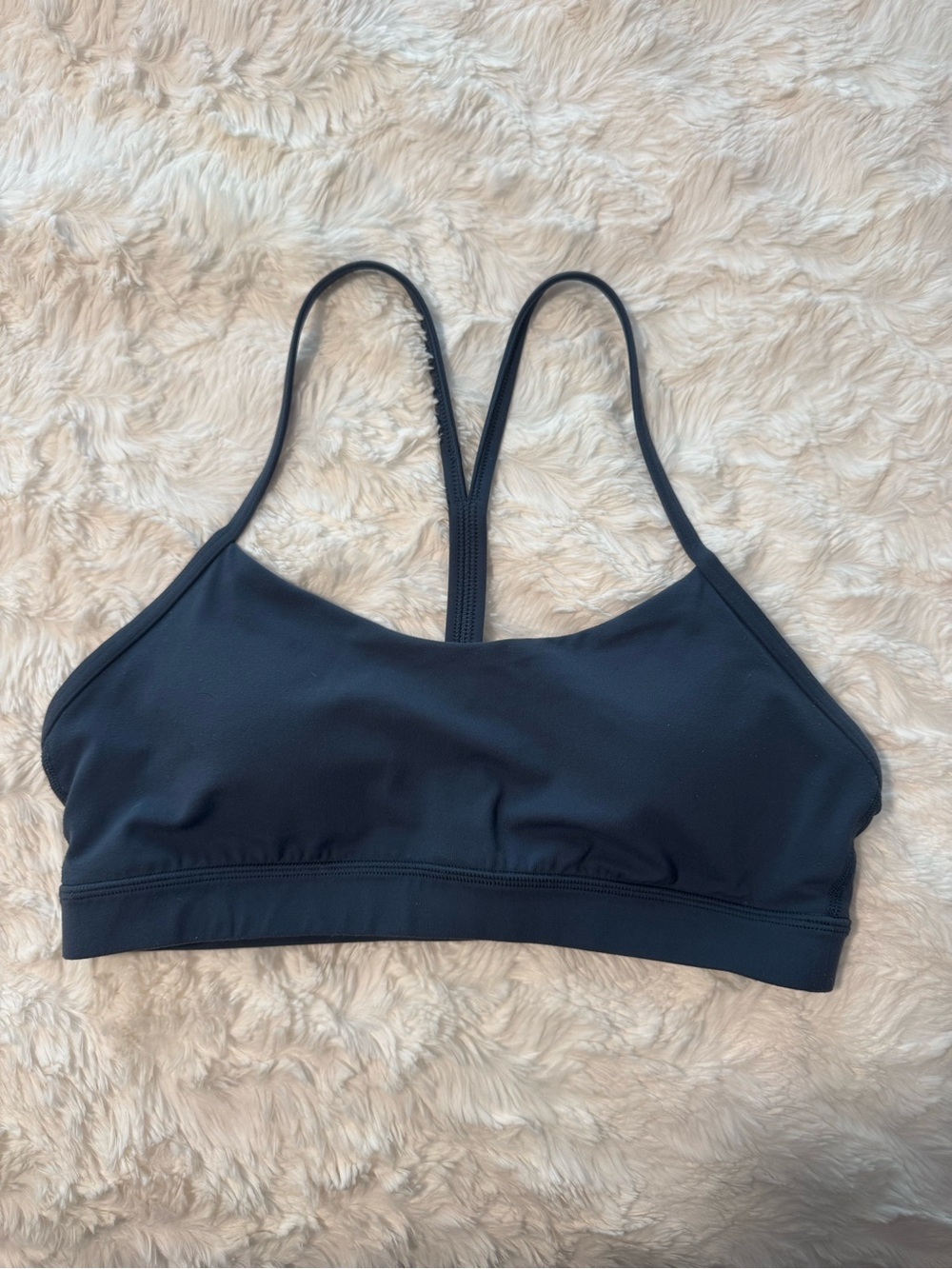 Lululemon Flow Y Sports Bra Blue